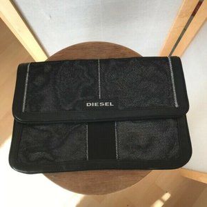 Brand New Diesel Envelope Black and SIlver